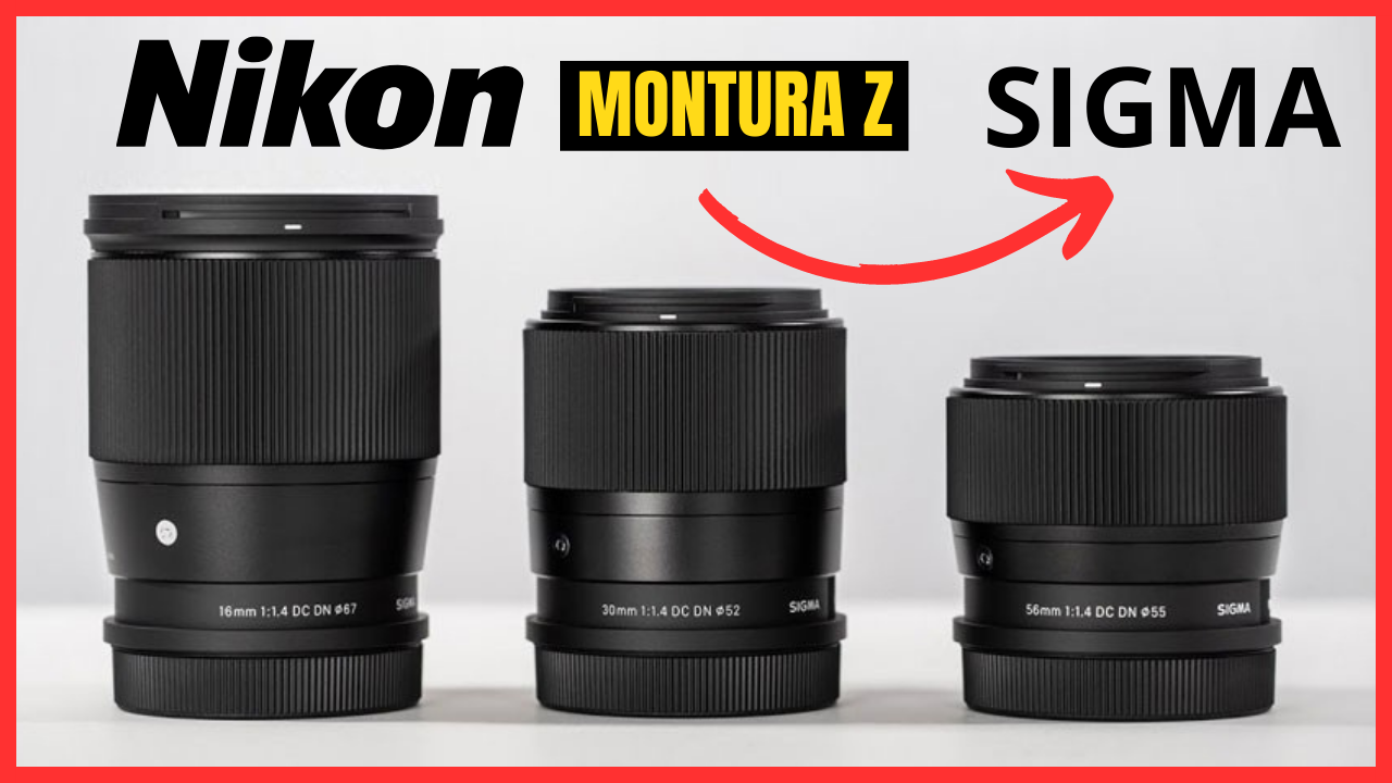 Objetivos fotográficos de diferentes distancias focales