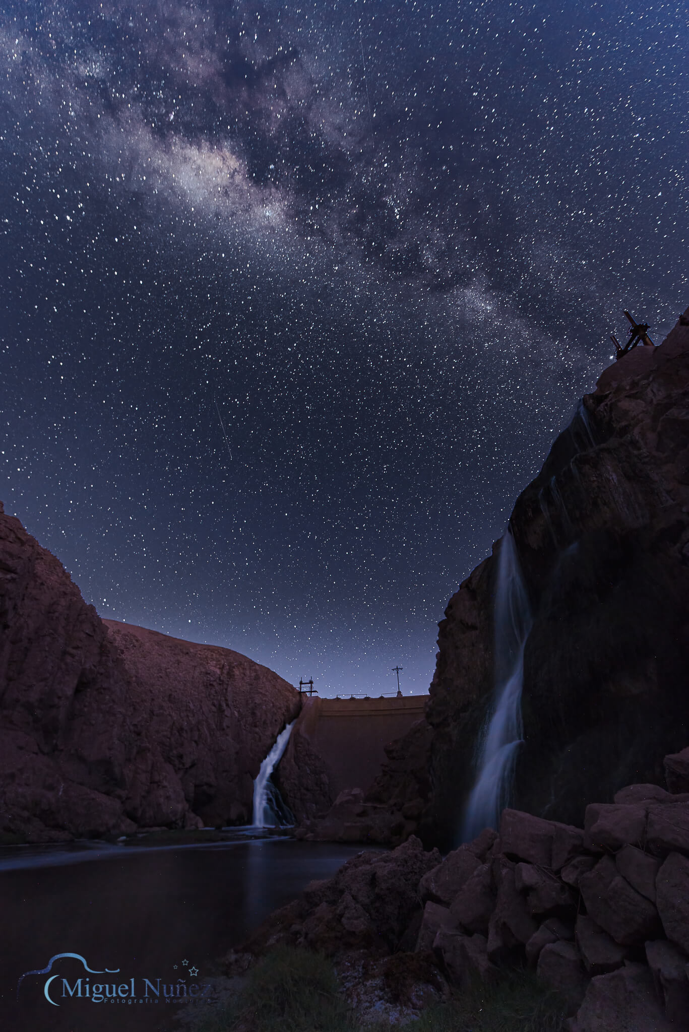 Fotografía astronómica paisaje